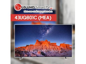 Smart TV LG - 43UQ801C - 4K UHD 43inch