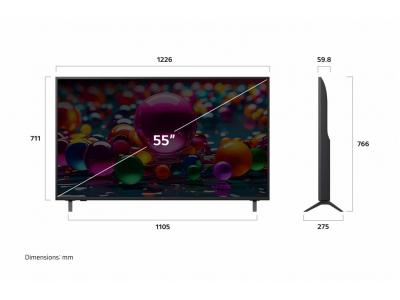 TV chuyên dụng LG UHD AI 4K 43 inch UA841C - 43UA841CPSA