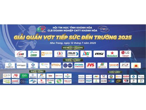 Vinago x LG – Tài trợ Kim Cương Giải Quần Vợt “Tiếp Sức Đến Trường 2025”